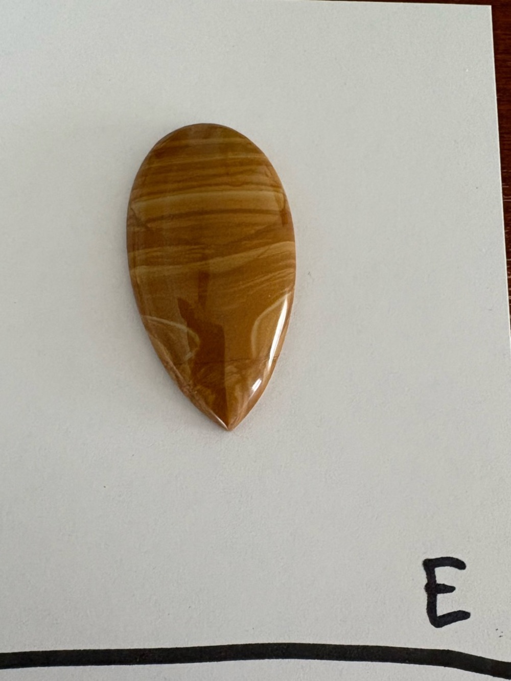 Picture Jasper “teardrop” Cabochon